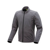 Giacca OVETTO CE, un softshell antivento grigio scuro. Ideale per moto. Di TUCANO URBANO.